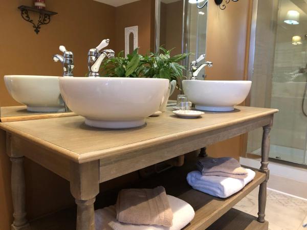 Enclos de l'Evêché : photo 5 de la chambre chambre lits jumeaux supérieure