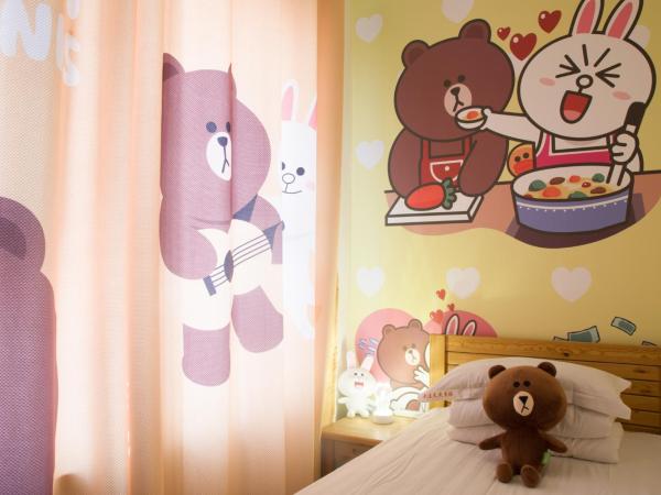 大连天天青旅民宿 : photo 1 de la chambre chambre simple à thème