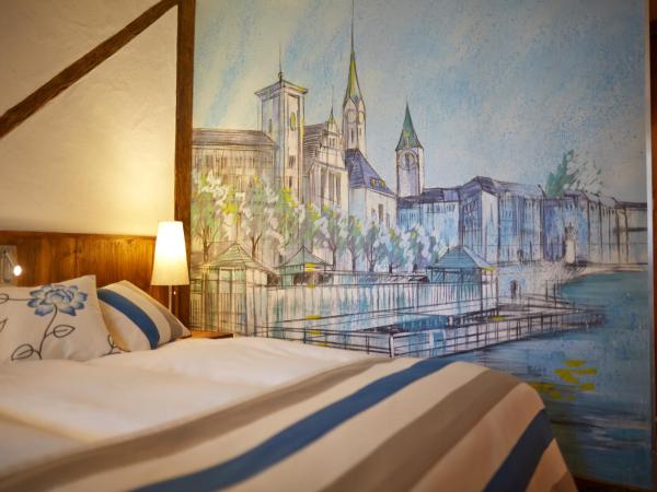 Hotel Adler Zürich : photo 1 de la chambre chambre lits jumeaux