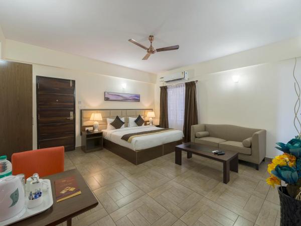 Daffodil Delight - Manyata Tech Park : photo 2 de la chambre chambre double ou lits jumeaux deluxe supérieure 