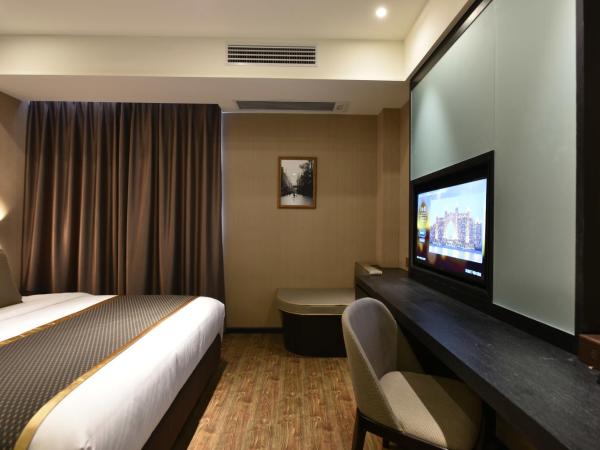 SHANGHAI-DECO Hotel-Free shuttle bus from Pudong Airport and Disneyland : photo 7 de la chambre chambre lit king-size deluxe