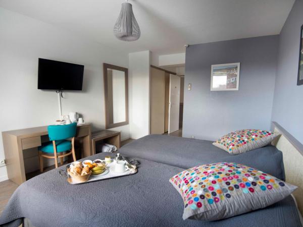 Hotel Biarritz Atlantique - Lycée Hotelier - Management School : photo 1 de la chambre chambre lits jumeaux