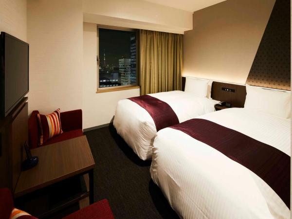 Hotel Intergate Tokyo Kyobashi : photo 5 de la chambre chambre lits jumeaux d'angle - non-fumeurs