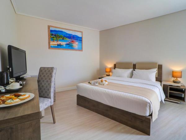 Palace Hotel Glyfada : photo 1 de la chambre chambre supérieure - vue latérale sur mer 