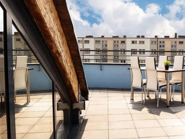 City Aparthotel : photo 4 de la chambre studio avec terrasse