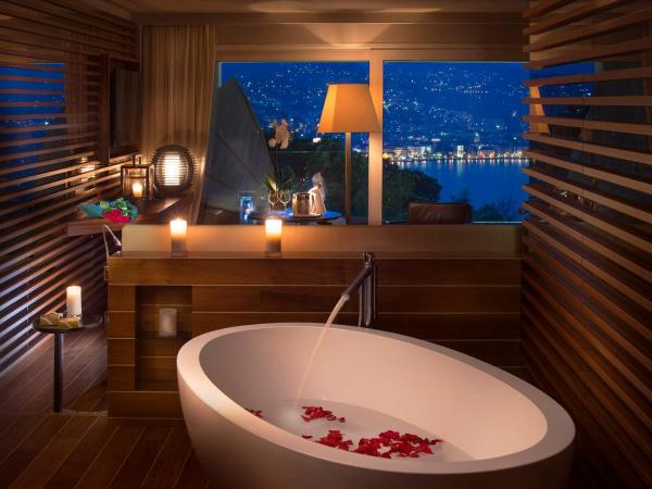 The View Lugano : photo 1 de la chambre suite junior avec balcon - vue sur lac