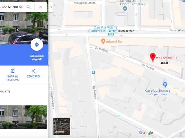 B&B Via Fontana Milano : photo 8 de la chambre chambre lit king-size deluxe