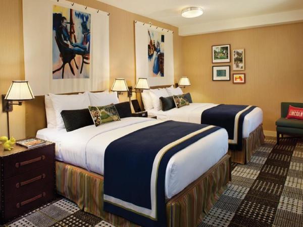 Hotel Lincoln : photo 3 de la chambre chambre double avec 2 lits doubles