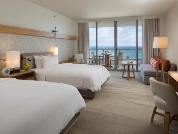 Eden Roc Miami Beach : photo 3 de la chambre suite junior avec 2 lits queen-size - vue sur océan