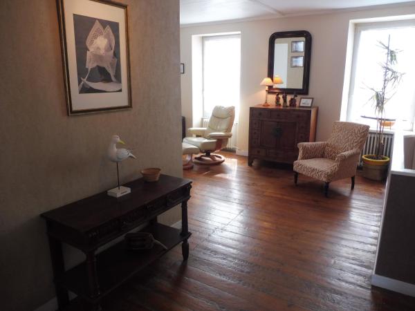 Ty Lireu : photo 5 de la chambre chambre double - vue sur jardin