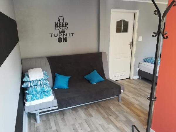 Tetris Sopot : photo 3 de la chambre chambre quadruple avec salle de bains privative séparée