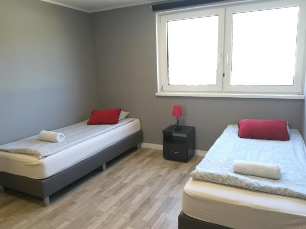 Tetris Sopot : photo 1 de la chambre chambre lits jumeaux avec salle de bains privative