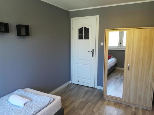 Tetris Sopot : photo 2 de la chambre chambre lits jumeaux avec salle de bains privative