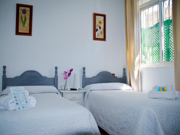 Hostal La Muralla : photo 1 de la chambre chambre double ou lits jumeaux Économique avec salle de bains privative