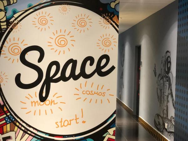 Space Hotel @ Chinatown Kuala Lumpur : photo 6 de la chambre chambre double avec salle de bains commune