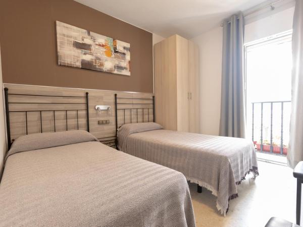 Hostal La Pilarica : photo 2 de la chambre chambre lits jumeaux avec balcon