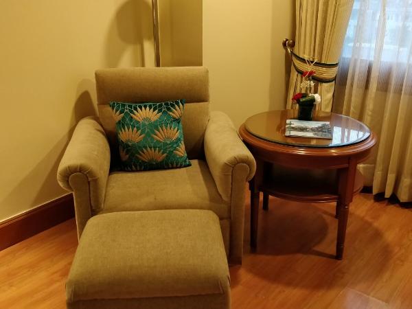 Jaypee Vasant Continental : photo 7 de la chambre deluxe double or twin room with with 10% discount on food and soft beverages (not on in room dining )