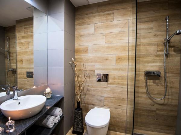 Apartamenty Forma Tatrica : photo 3 de la chambre appartement 1 chambre confort avec cheminée et balcon ou terrasse