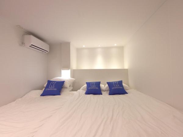 K-Guesthouse Myeongdong 1 : photo 4 de la chambre chambre triple Économique