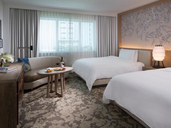 Nobu Hotel Miami Beach : photo 4 de la chambre chambre deluxe avec 2 lits queen-size - vue sur hôtel