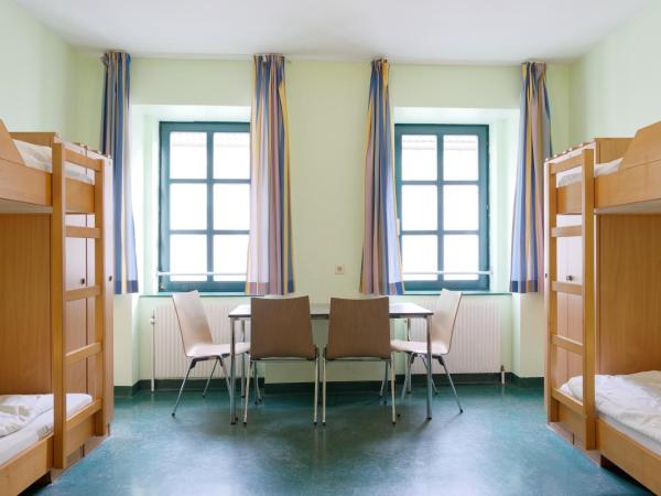 Jugendherberge Wien - Myrthengasse : photo 3 de la chambre lit superposé dans dortoir pour femmes de 4-6 lits avec salle de bains commune