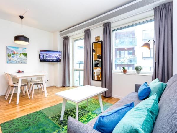 ApartDirect Hammarby Sjöstad : photo 8 de la chambre studio lits jumeaux supérieur