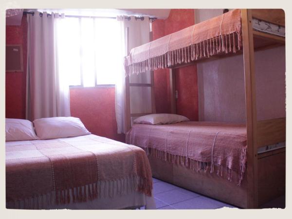 Tupiniquim Hostel Rio de Janeiro : photo 2 de la chambre lit simple dans dortoir mixte 3 lits avec salle de bains privative - 1er Étage