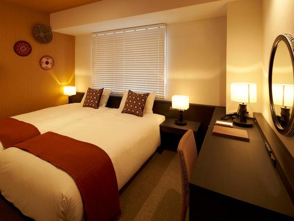 DEL style Osaka Higashi Temma by Daiwa Roynet Hotel : photo 1 de la chambre court séjour - chambre lits jumeaux standard - non-fumeurs (enregistrement à 21h00 - départ à 11h00)