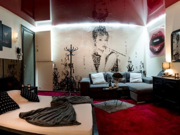 Le Vénitien : photo 3 de la chambre chambre double avec baignoire spa