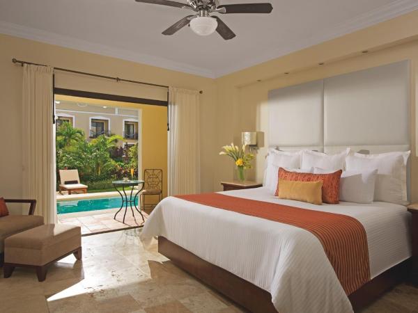 Dreams Tulum Resort & Spa : photo 2 de la chambre hébergement double deluxe club privilège - accès direct à la piscine - vue sur jardin