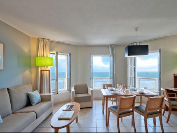 Residence Reine Marine : photo 6 de la chambre appartement 1 chambre (4 adultes) - vue sur mer