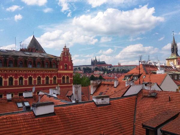 MOODs Charles Bridge : photo 1 de la chambre chambre double exécutive - vue sur château de prague