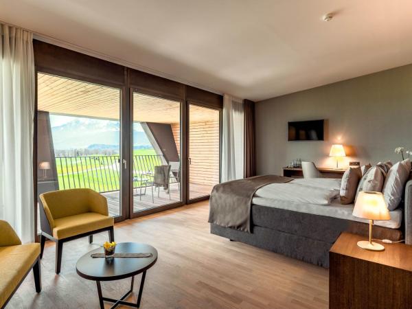 Gasthaus Badhof - Golfhotel : photo 1 de la chambre chambre double deluxe avec balcon