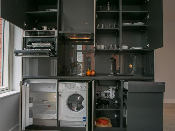 Grafton Street Studios by City Break Apartments : photo 5 de la chambre studio vue sur la ville