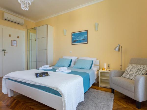 Villa Benic : photo 6 de la chambre studio avec balcon et vue sur la mer