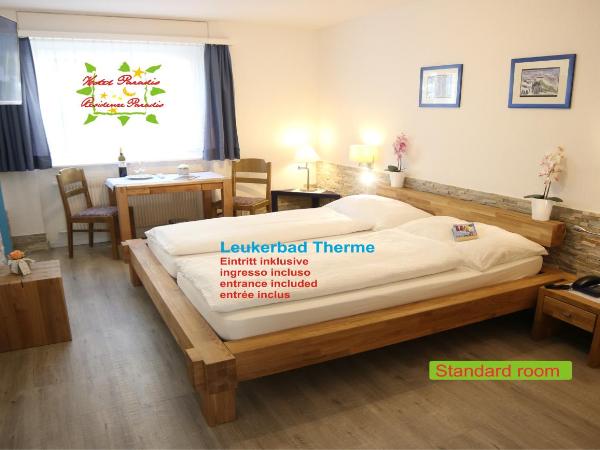 Hotel Paradis-Leukerbad-Therme : photo 9 de la chambre chambre double
