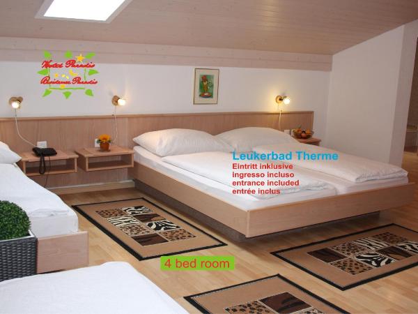 Hotel Paradis-Leukerbad-Therme : photo 7 de la chambre chambre familiale