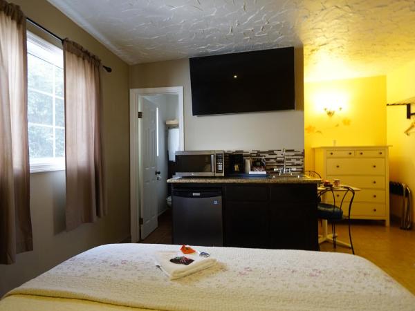 Villa Brasil Motel : photo 5 de la chambre chambre double deluxe avec lit d'appoint