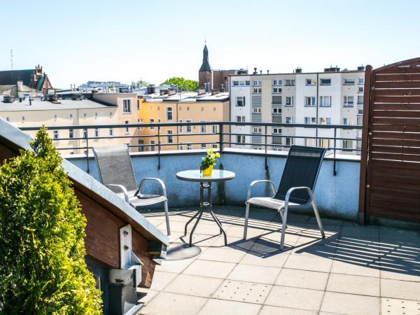City Aparthotel : photo 3 de la chambre studio avec terrasse