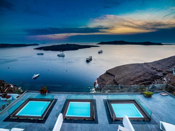 Kratiras View Luxury Suites : photo 2 de la chambre suite junior avec piscine privée 