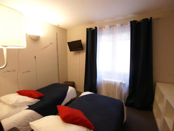 Hotel de la Placette Barcelonnette : photo 9 de la chambre chambre lits jumeaux