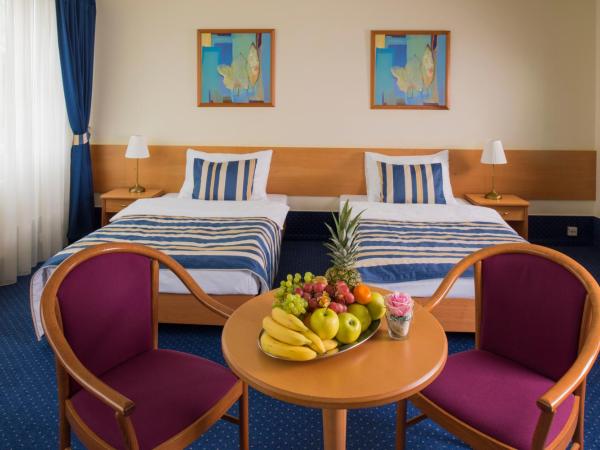 TOP HOTEL Praha : photo 3 de la chambre chambre double ou lits jumeaux supérieure avec parking gratuit et bien-Être