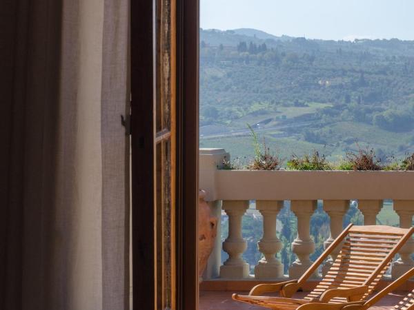 Villa La Piccioncina Firenze : photo 10 de la chambre chambre triple avec vue