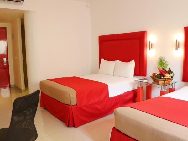 Hotel Zar Merida : photo 3 de la chambre chambre double avec 2 lits doubles