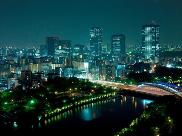 Imperial Hotel Osaka : photo 6 de la chambre chambre double supérieure - fumeurs - vue sur rivière