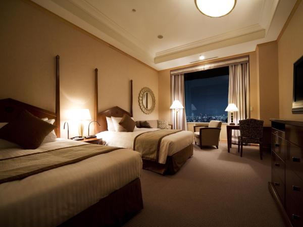 Imperial Hotel Osaka : photo 8 de la chambre chambre lits jumeaux deluxe avec accès au salon - Étage imperial - non-fumeurs - vue sur fleuve