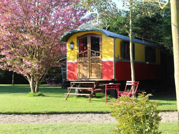 Les Roulottes de la Baronnie : photo 1 de la chambre caravane romanes (1-2 personnes)