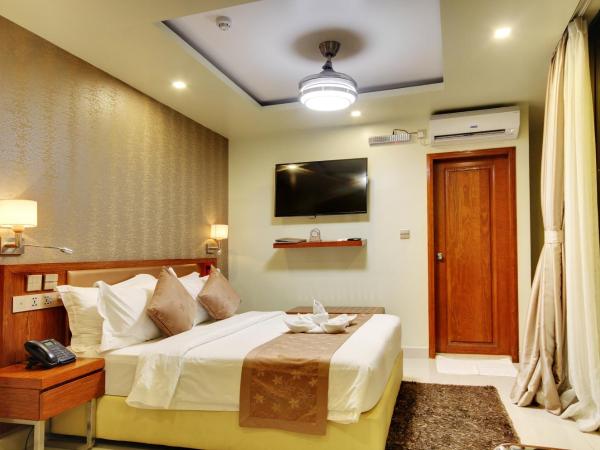 Unima Grand : photo 3 de la chambre suite avec navette aéroport aller-retour gratuite et réduction de 10 % sur nourriture, boissons et spa - vue sur mer