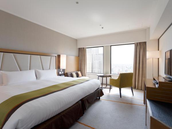 Keio Plaza Hotel Tokyo : photo 1 de la chambre chambre lit king-size supérieure plaza dans l'aile sud - non-fumeurs 