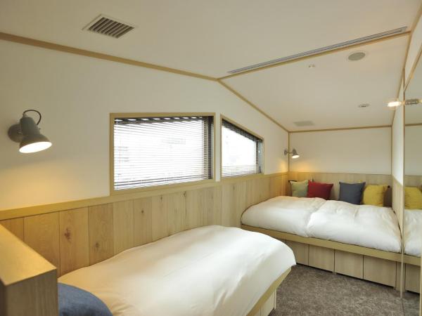 CAFETEL Kyoto Sanjo for Ladies : photo 7 de la chambre chambre triple avec salle de bains commune - réservée aux femmes